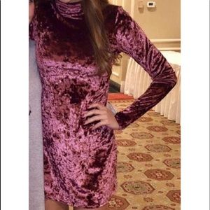 Urban outfitters velvet dress